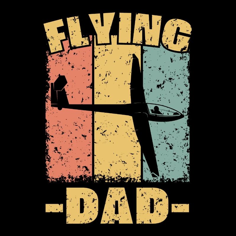 Gliding dad retro