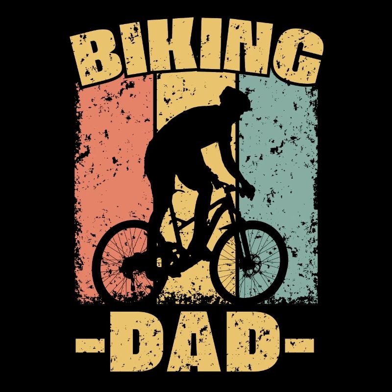 Papa vélo rétro