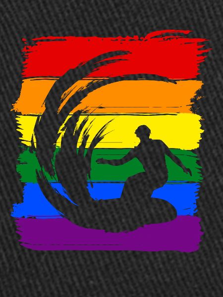 Surfer LGBT Pride