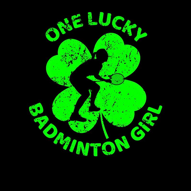 Badminton St. Patrick's day shamrock