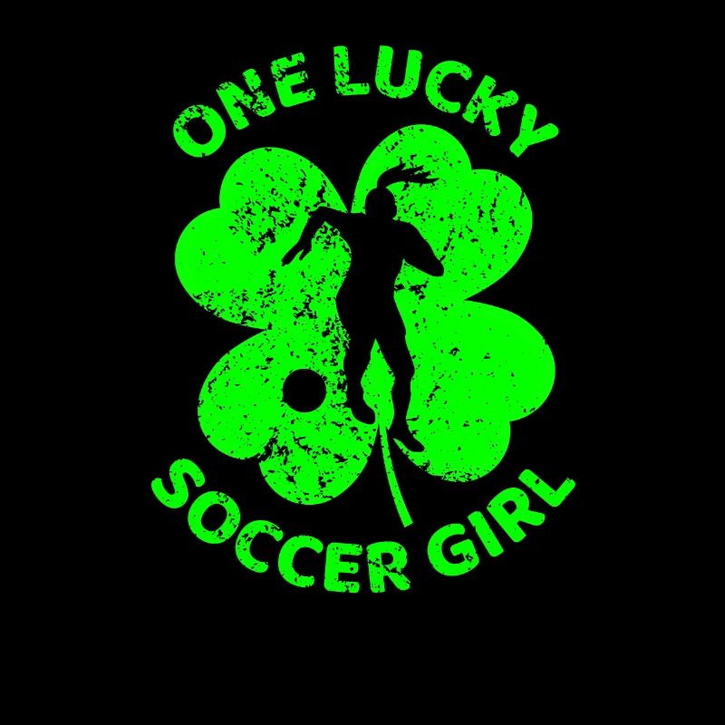 Soccer St. Patrick's day shamrock