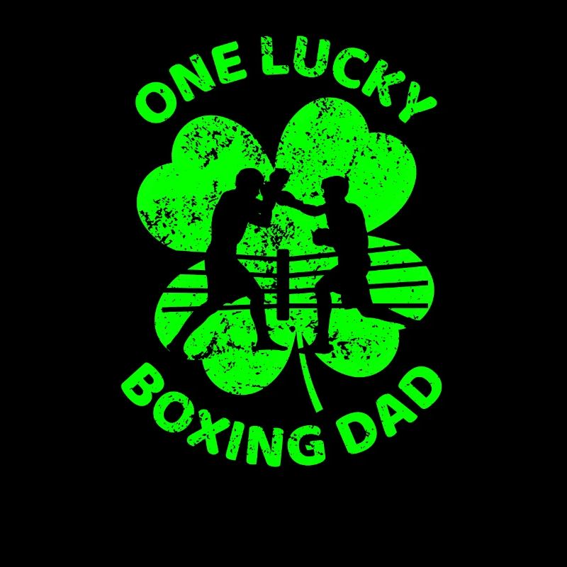 Boxing St. Patrick's day shamrock