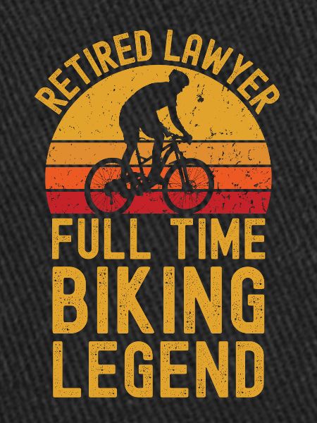 Retired lawyer biking legend