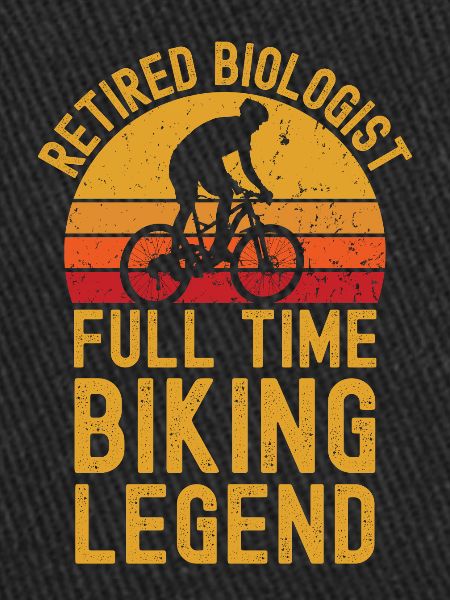 Retired biologist biking legend