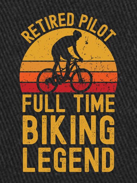 Retired pilot biking legend