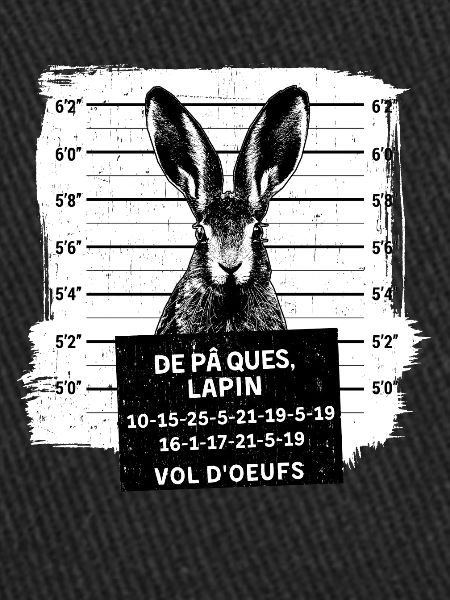 Lapin de Pâques Mugshot