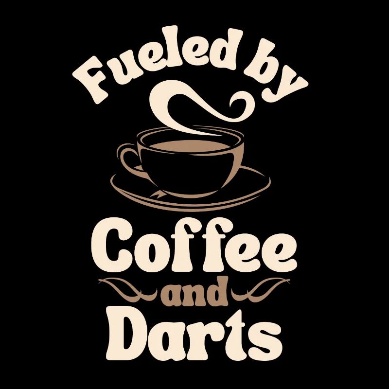 Amateur de fléchettes de café