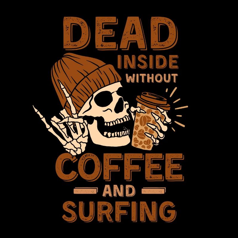 Coffee Surfing skeleton