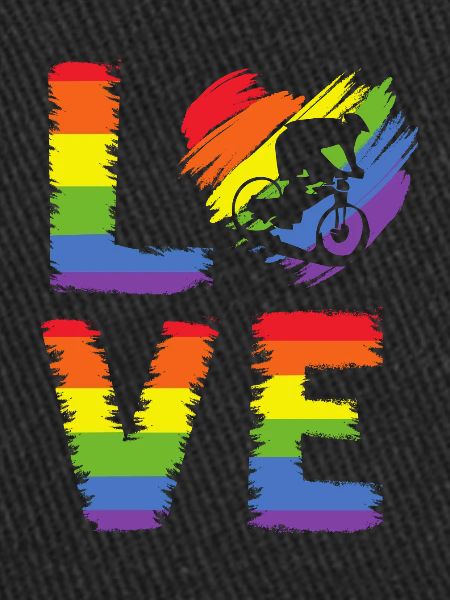 Biking LGBT Pride