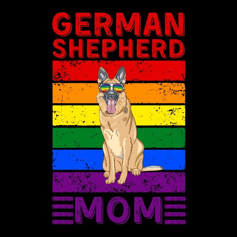 Deutsch-Schäferhundmutter LGBTQ