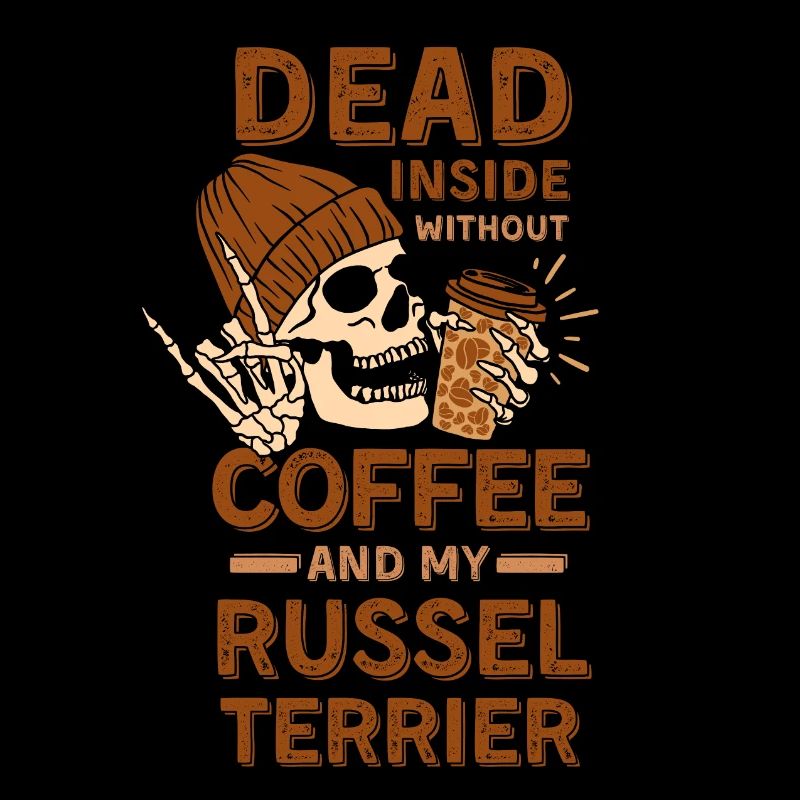Kaffee Russel-Terrier Liebhaber