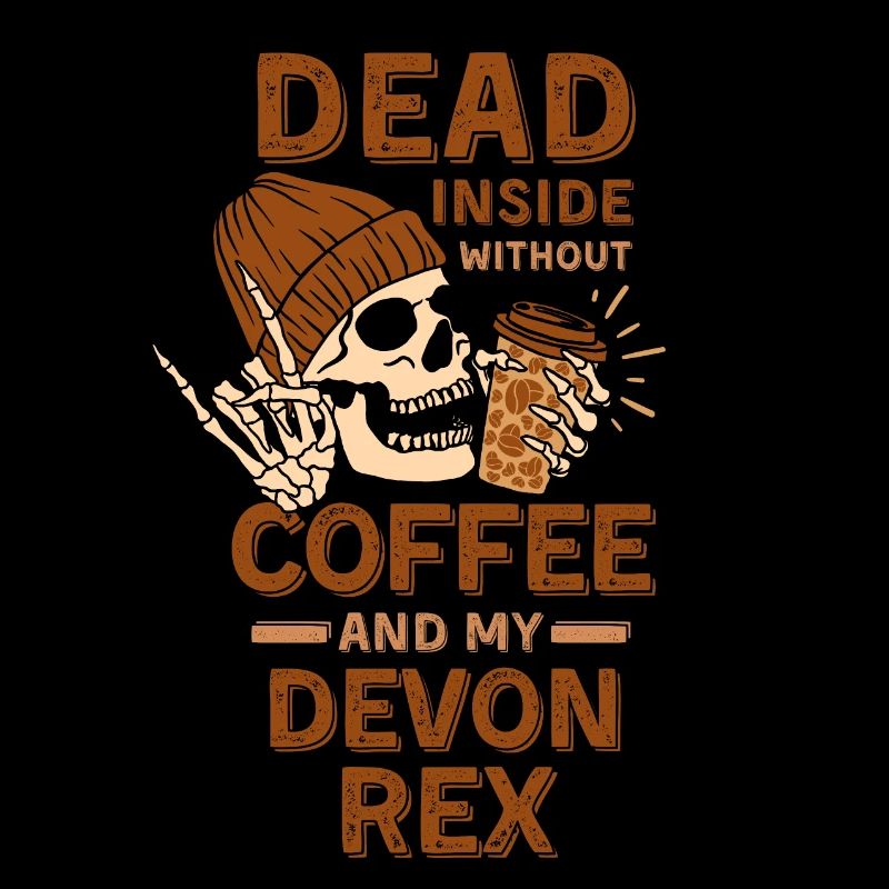 Amateur de café Devon-rex