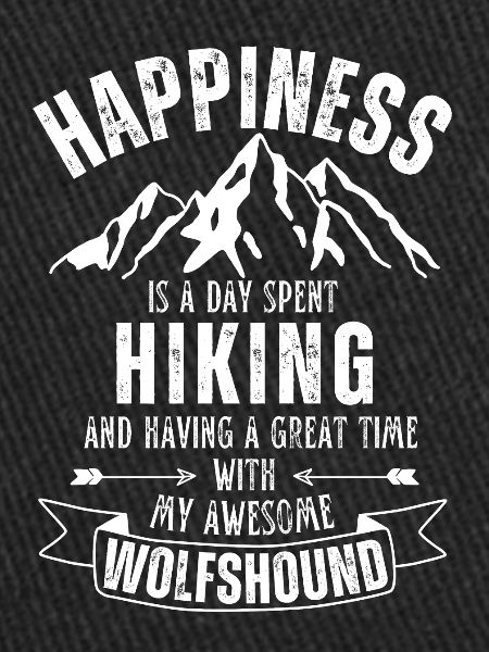 Hiking and Wolfshound lover