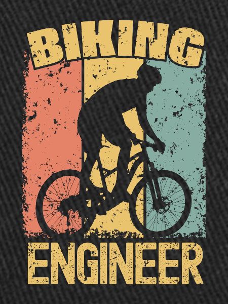 Biking Engineer retro
