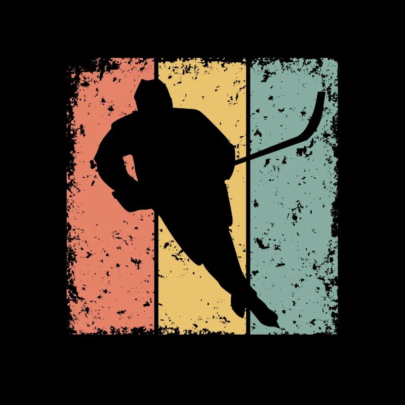 Rétro hockey sur glace