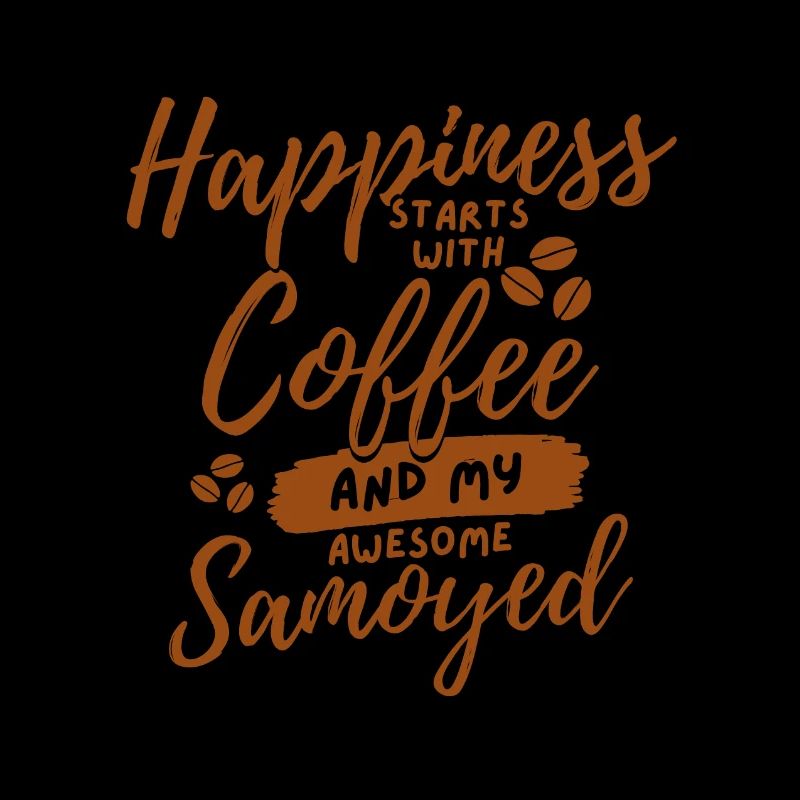 Coffee Samoyed lover