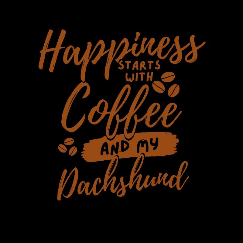 Amateur de café teckel