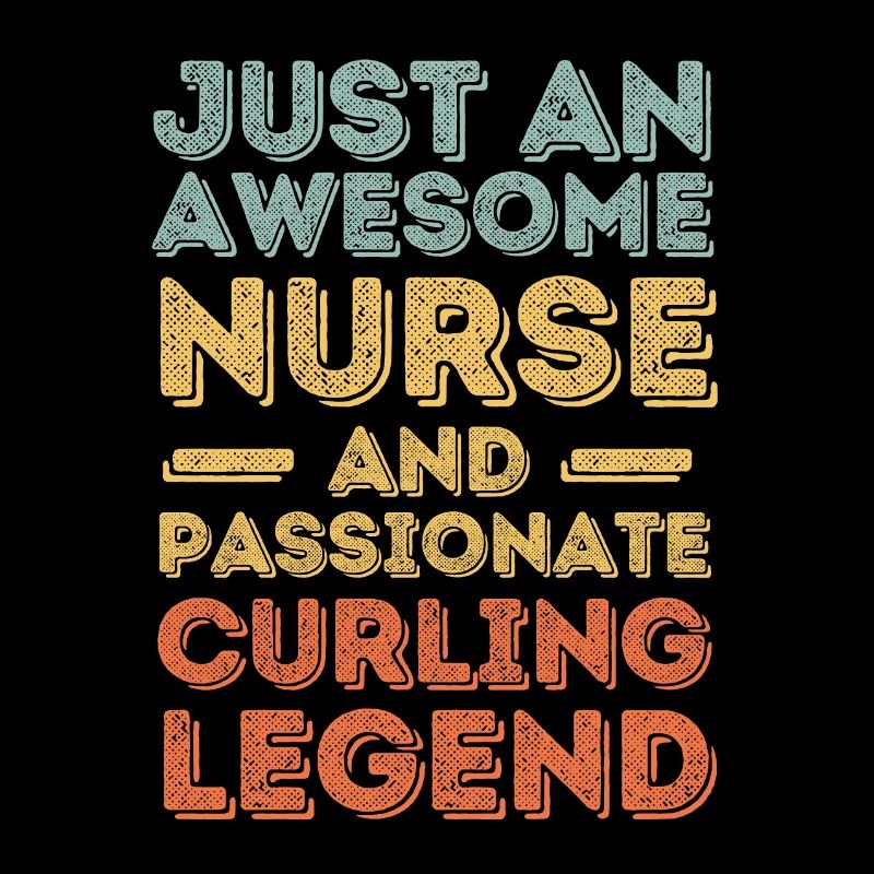 Nurse Curling legend retro