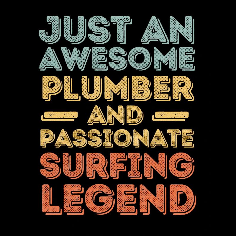 Klempner Surf Legende retro