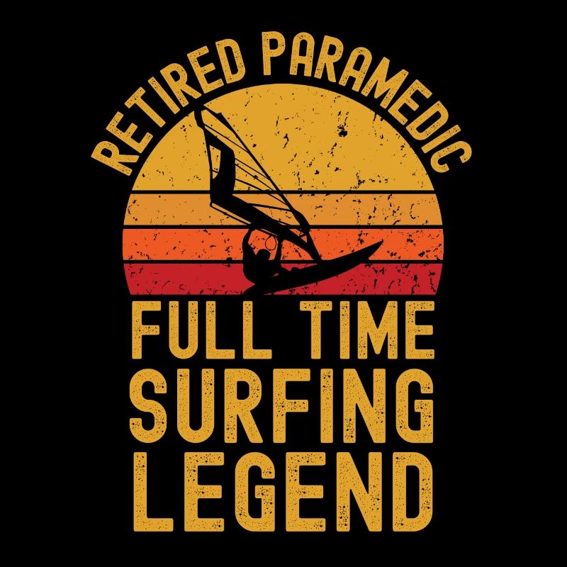 Retired paramedic windsurfing legend