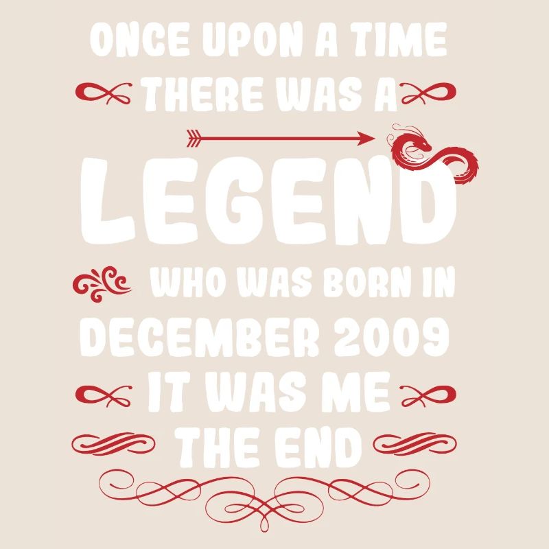 Once upon a time there was a legend. December 2009 Born