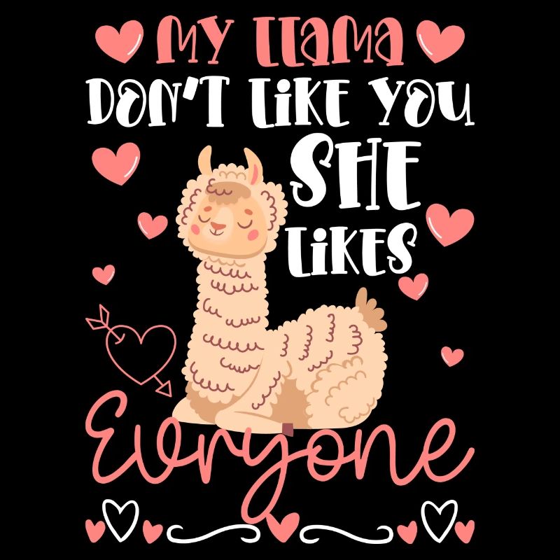 Llama Fluffy Fur Wool