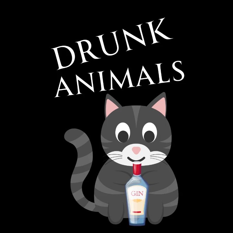 Drunk Animals - GinCat