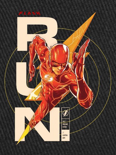 The Flash Écriture RUN.