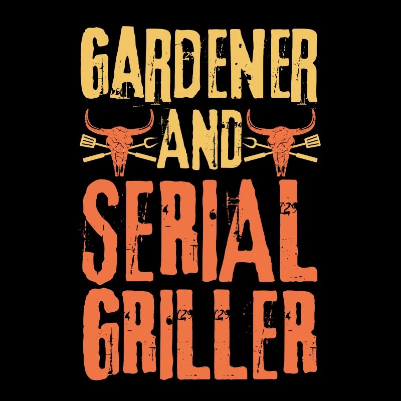 Jardinier et gril en série