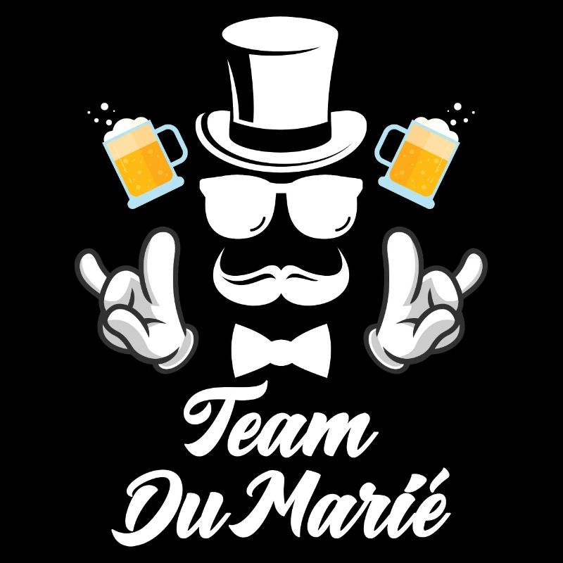 Enterrement de vie de garçon EVG Staff Marié Drôle