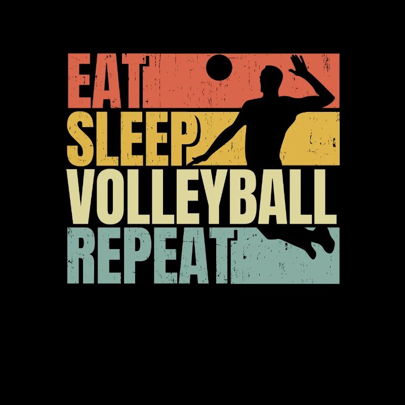 Manger dormir Volleyball répéter