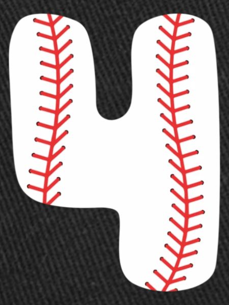 4e anniversaire Boy Baseball