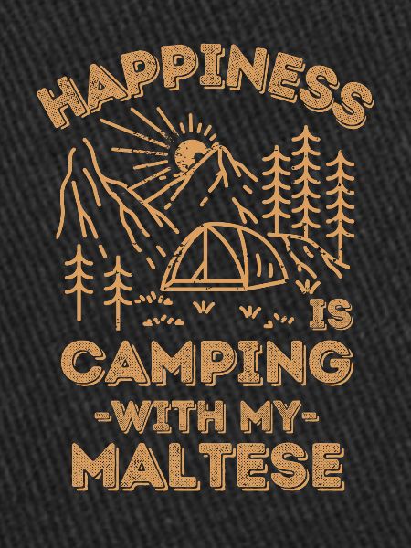 Camping avec maltais