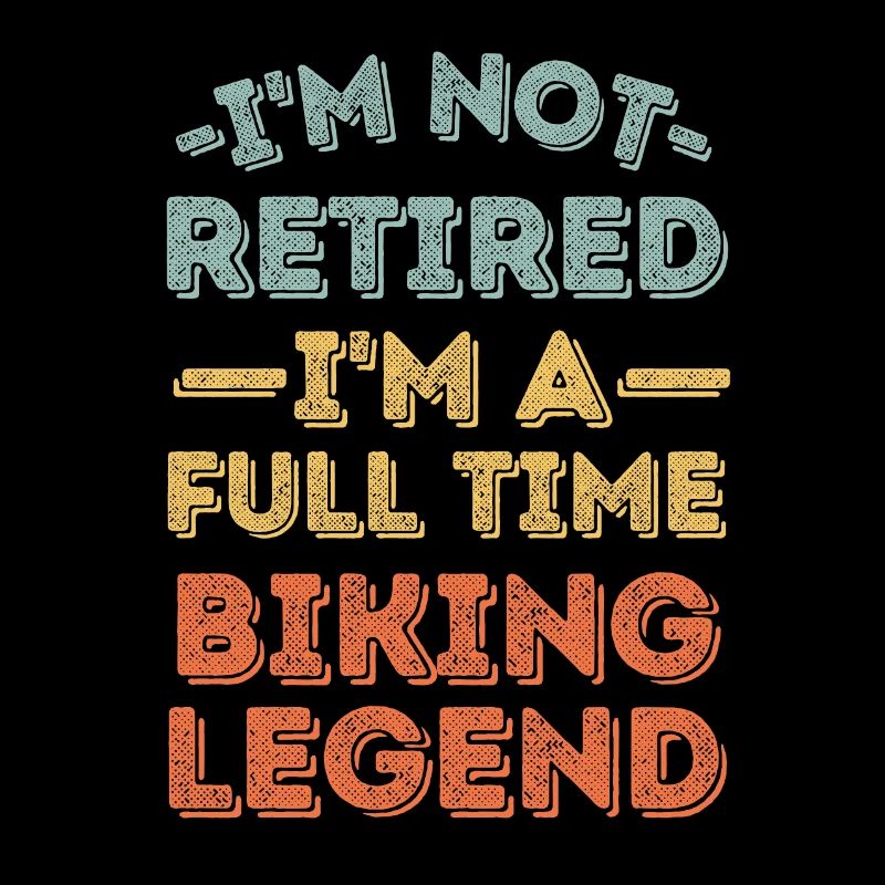Retired and biking legend