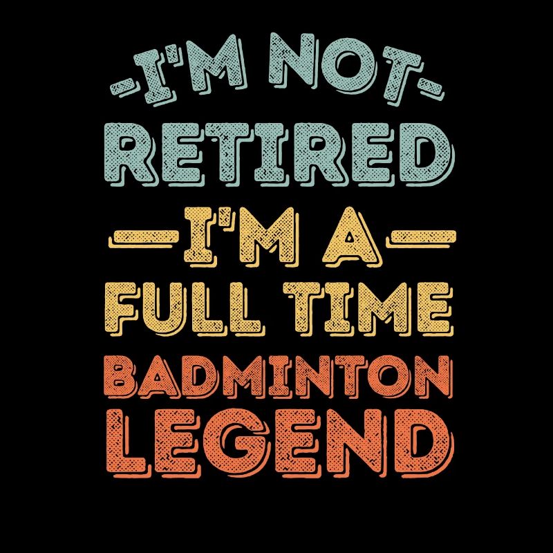 Retraité et légende du badminton