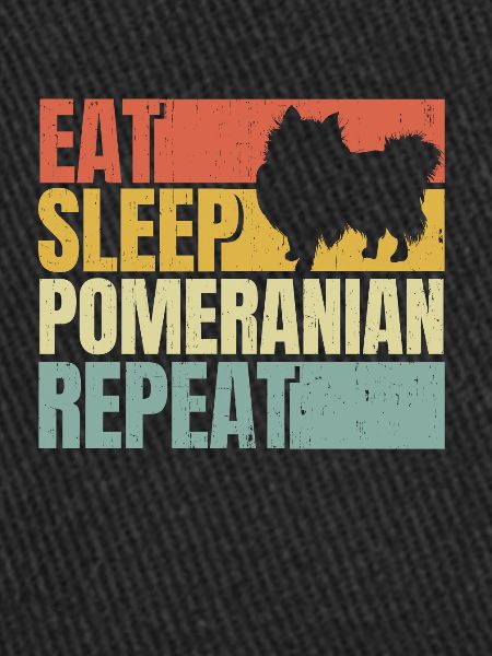 Eat sleep Pomeranian repeat