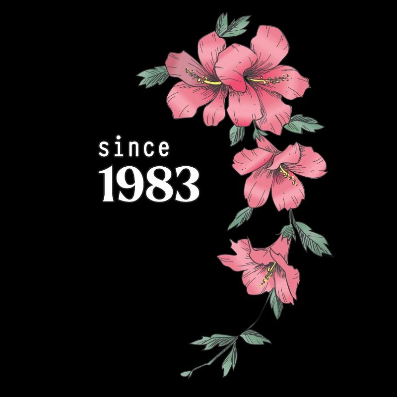 1983 Hibiskus pink