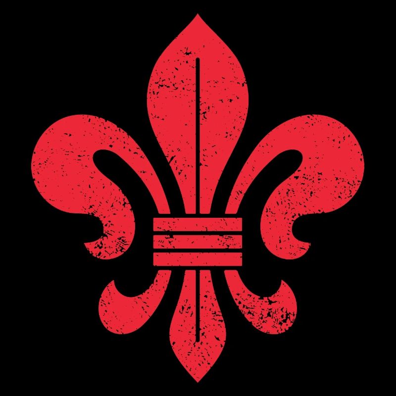 Lys (Fleur-de-Lis) / Fleur de lys HÉRALDIQUE