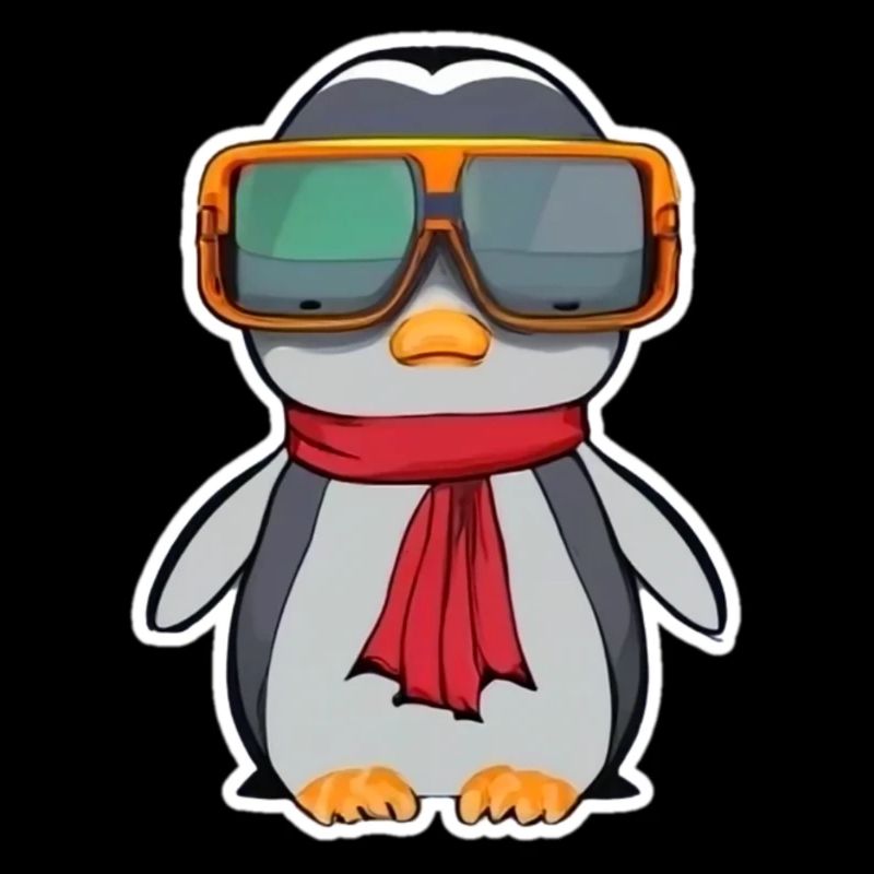Niedlicher kleiner Pinguin