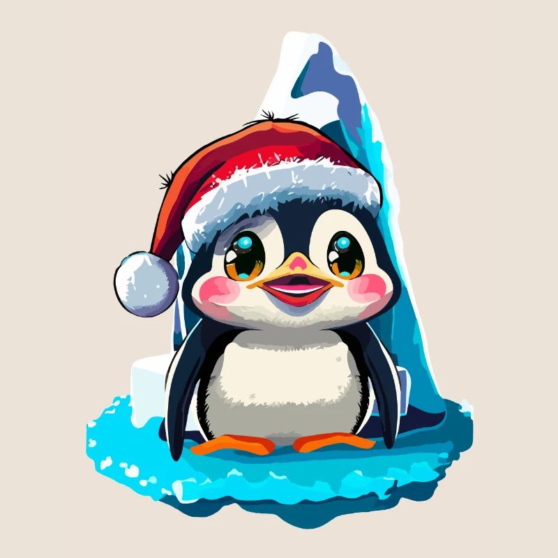 Pingouin Noël