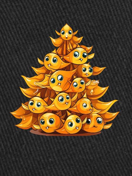 Festive Goldfish: A Whimsical