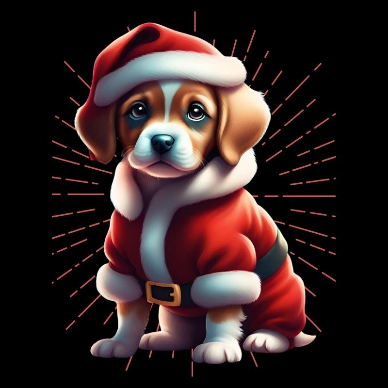 Joyeux Noël Chien Chiens