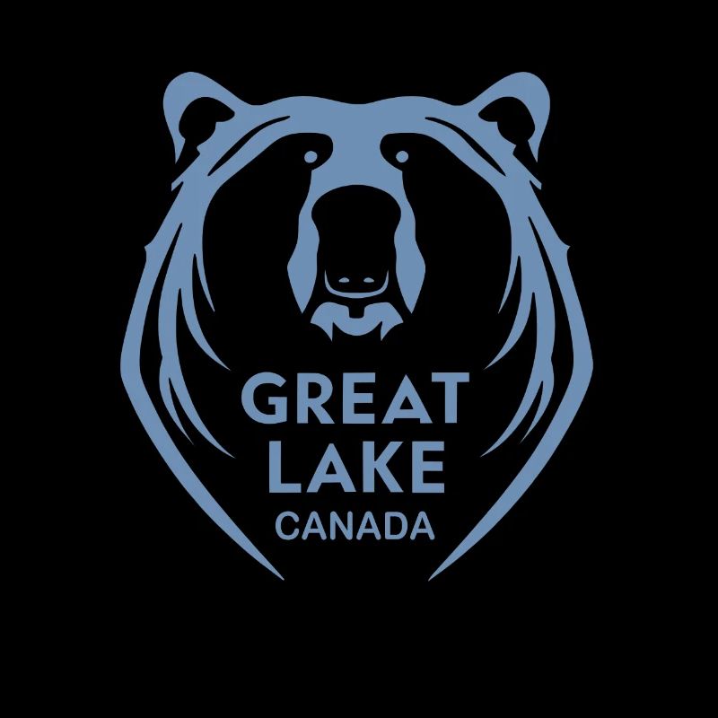 Grand lac de l’Ours Silhouette visage