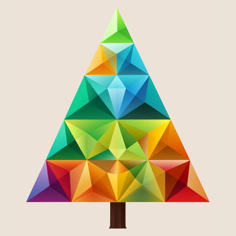 Farbenfroher Festzauber: Regenbogen Weihnachtsbaum