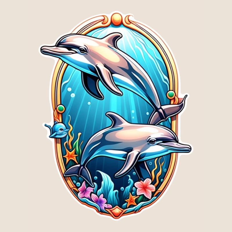 dauphin et ocean