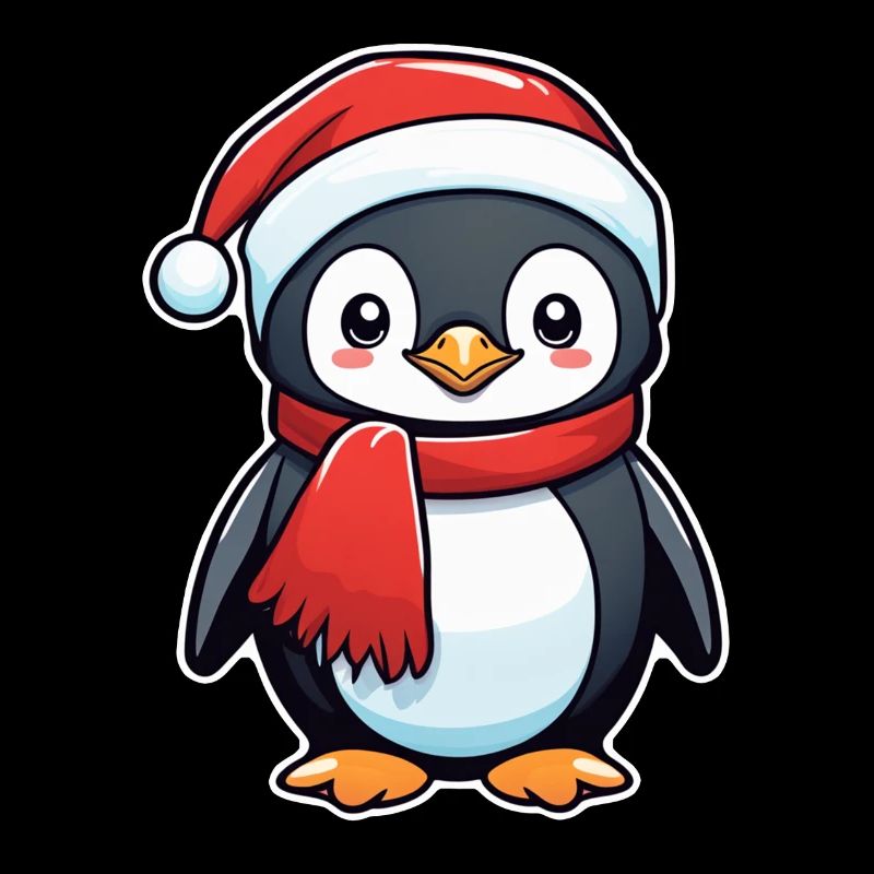 pingouin bonnet de noel