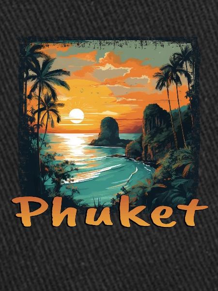 Phuket Sunset Grunge Style