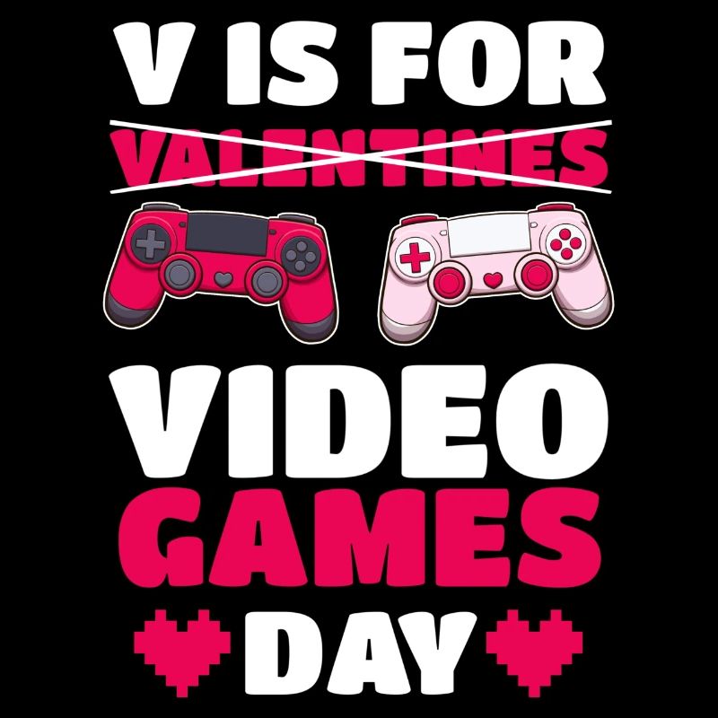 V Is For [Valentines] Video Games Day