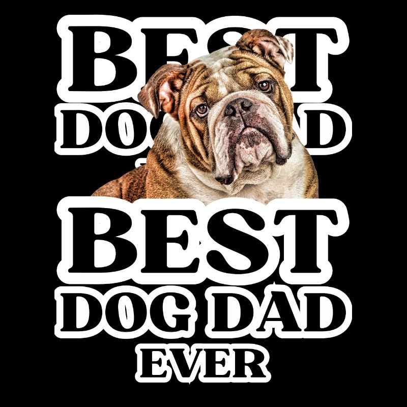 BEST DOG DAD EVER I Hundebesitzer Geschenk