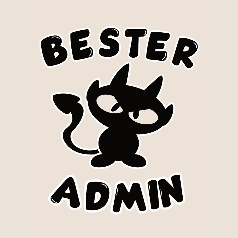 cooles bester Admin Design mit Teufelchen